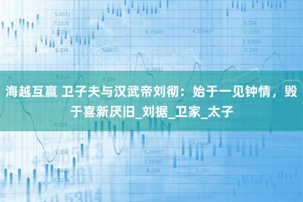 海越互赢 卫子夫与汉武帝刘彻:始于一见钟情,毁于喜新厌旧_刘据_卫家_太子